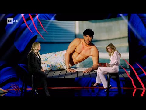 Giacomo Urtis la professione medica e i cambiamenti fisici - Belve 07/03/2023