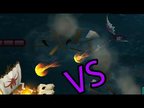 New Gloomshadow VS Battle Fleet - Defend Berk - Dragons:Rise of Berk