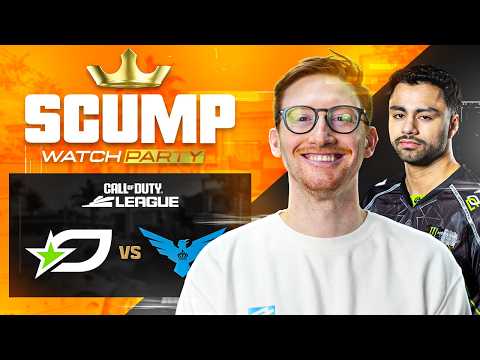 OpTic TEXAS vs CAROLINA ROYAL RAVENS!! SCUMP WATCH PARTY - CDL MAJOR 2 QUALIFIERS WEEK 4