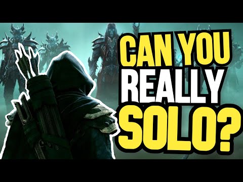 Can You Play The Elder Scrolls Online Completely SOLO?? All ESO Solo Play Options Explained!!
