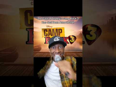 Disney's Camp Rock 3 Announcement | CAST REVEALED 🏕