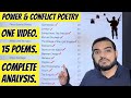 Power & Conflict: ALL 15 Poems: EVERYTHING You Need In One Video