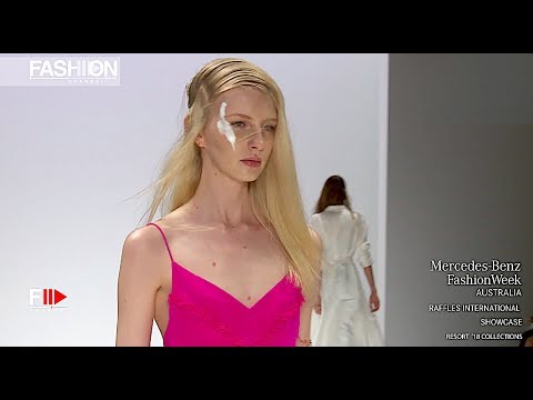 RAFFLES INTERNATIONAL Full Show MBFW AUSTRALIA RESORT 2018 - Fashion Channel