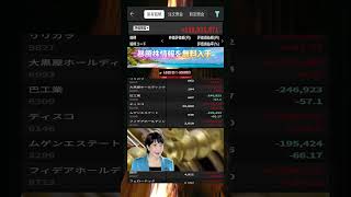 #日本経済,#マーケット,#相場,#株ニュース,#金融,#チャート,#テクニカル分析,#ファンダメンタル分析,#出来高,#株式投資初心者,#投資系YouTuber