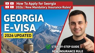 How to Apply for Georgia E-Visa 2026 | Step-by-Step Full Tutorial