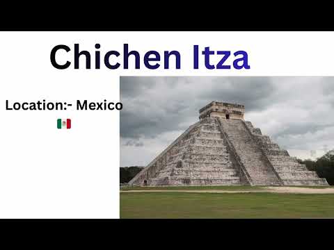 Learn 7 wonders of the world in the simple way 🔥