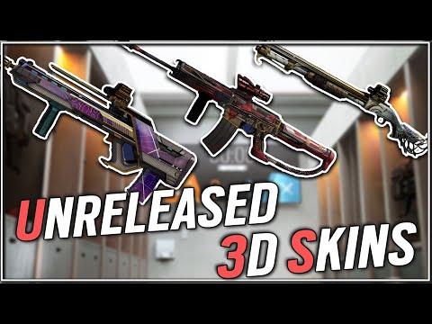 Y7S4 Unreleased 3D Skins Showcase - Operation Solar Raid