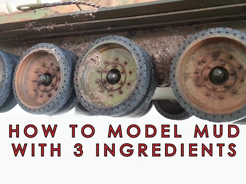 How to model mud with just THREE ingredients