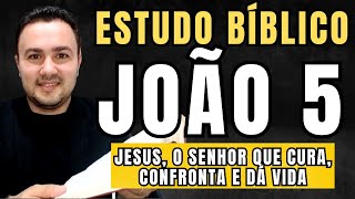📖 Bible Study in John 5 — Jesus, the Lord who heals, confronts, and gives life.