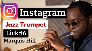 Instagram Jazz Trumpet Lick #6 | Marquis Hill