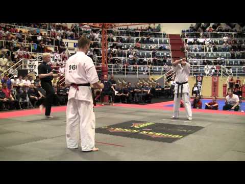 European Championship Shinkyokushin 2012 -  Jimmie Collin -  Orest Proc (first round)