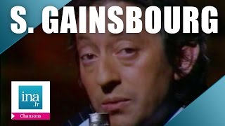 Serge Gainsbourg &quot;Je suis venu te dire que je m&#39;en vais&quot; (live officiel) | Archive INA