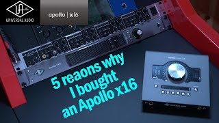 Video thumbnail for 5 reasons why I bought an Apollo x16 (switching ITB after 10 years of OTB mixing) by Leo Gibson
