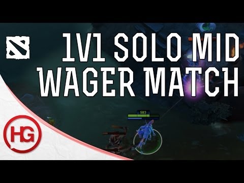 1v1 Solo Mid vs Andra - HIGH STAKES WAGER MATCH (Dota 2)