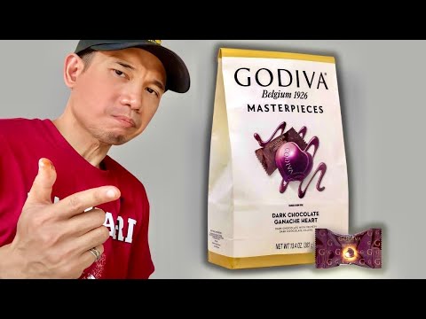 GODIVA Belgian Chocolate Review ni Kuya Ditto | Dark Ganache Heart Masterpieces | Kilatis