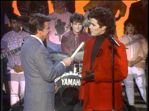 Dick Clark Interviews Michael Damian - American Bandstand 1986