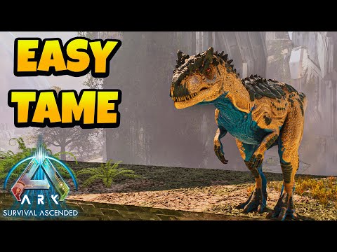 How to Tame Allosaurus in Ark Survival Ascended