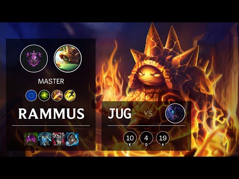 Rammus Jungle vs Rek'Sai - EUW Master Patch 11.24