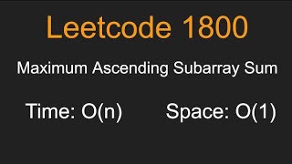 Download the video "Maximum Subarray Sum |LeetCode 1800 |Problem Solving"