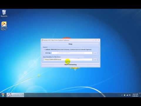 Extract VCF Files From Outlook Software