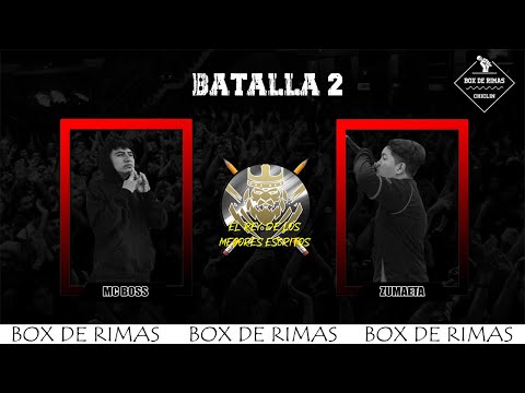 MC BOSS VS ZUMAETA | EL REY DE LOS MEJORES ESCRITOS #BoxDeRimas2020