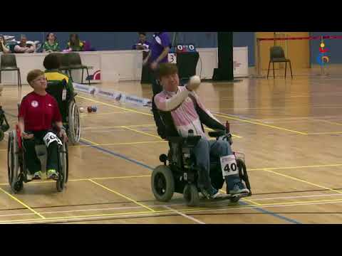 BISFed Asia-Oceania Championships 27.05.2017 Sungkyu Kim vs. Wai Yan Vivian Lau (Boccia BC4)