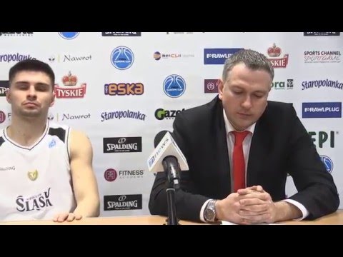 FEC: Śląsk Wrocław - Turk Telekom Ankara - konferencja prasowa