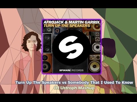 Afrojack & Martin Garrix vs Gotye - Turn Up The Speakers vs Somebody That I Used To Know-DJ Ustroph