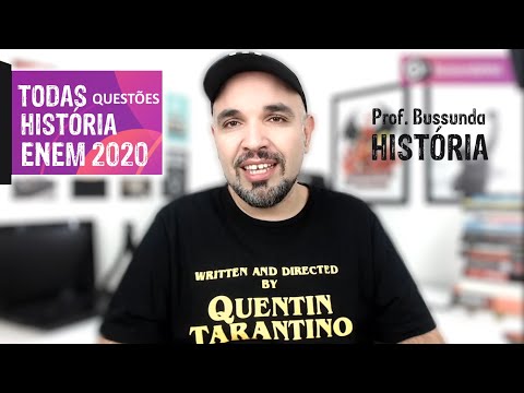 Correção das questões  |  História no ENEM 2020   |  Prof. Bussunda