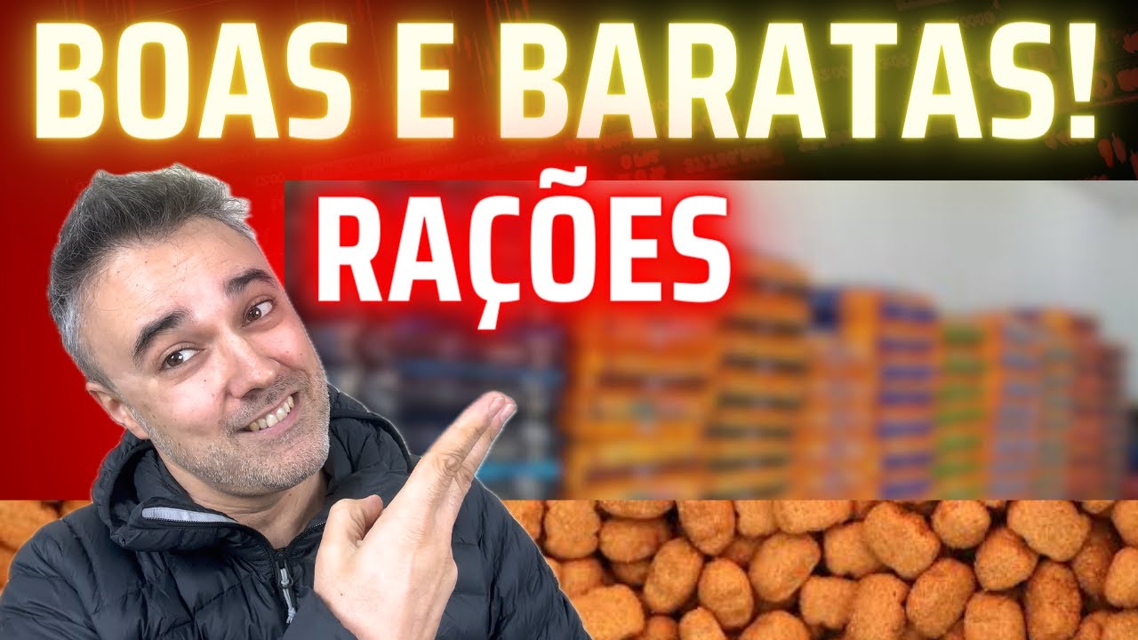Rações ✅BOAS  ✅BARATAS por CATEGORIA!!! SÓ AS MELHORES!!
