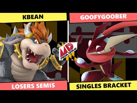 Mega Drive #136: Losers Semis - KBean (Bowser) vs GoofyGoober (Greninja) SSBU Singles