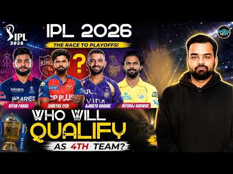 IPL 2026 scenarios: Four teams competing for one playoffs spot | RR | CSK | PBKS | KKR