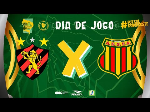 Copa Nordeste de Futsal | Sport Club do Recife x Sampaio Futsal | 1ª Rodada | Ao Vivo