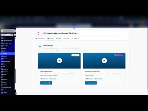 Clickup Action Automation For Workflows Complete Setup Tutorial