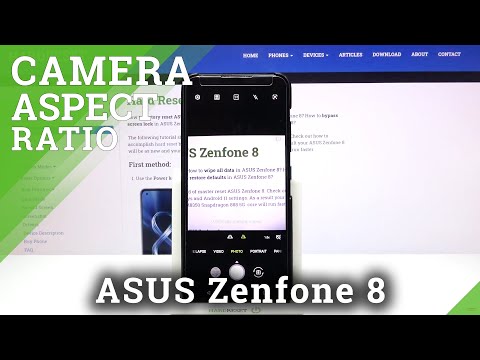 How to Change Aspect Ratio in ASUS Zenfone 8 – Camera Settings