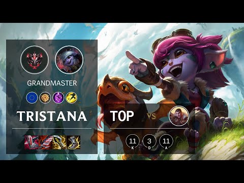 Tristana Top vs Jayce - EUW Grandmaster Patch 11.4