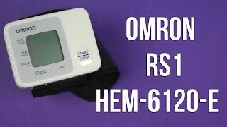 Omron RS1 (HEM-6160-E) - відео 1