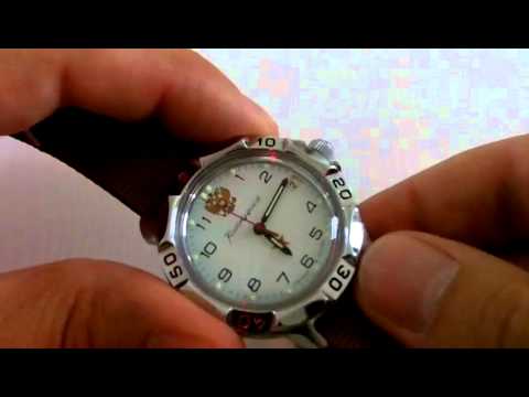 comment regler montre automatique