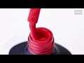 Gel varnish NUB 086 Amsterdam (bright, rich orange-coral, enamel), 8 ml