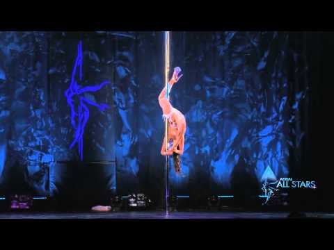 ELIZA - Pole Art competition performance - Rising All Stars 2015