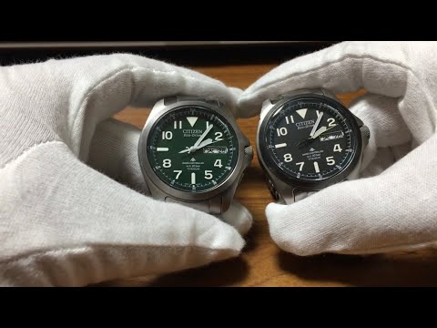 【最強の実用時計⁉︎ 】CITIZEN PROMASTER LAND PMD56-2951 VS PMD56-2952