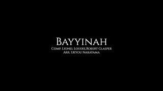 Bayyinah-Lionel Loueke,Robert Glasper Bigband Arrangement