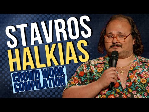 Stavros Halkias Best Crowd Work Stand Up Comedy Moments!