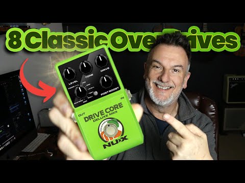 Обзор педали эффектов Nux Drive Core Deluxe MKII