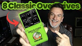 Video thumbnail for NUX Drive Core Deluxe MKII | 8 CLASSIC OVERDRIVES IN ONE! by Derek Paul Guitar