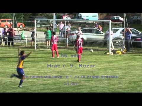 FK Bodva Moldava n/B  "B" - TJ FK Vyšné Opátske 2:2 (0:1)  / 3.liga-východ 2010/2011 /