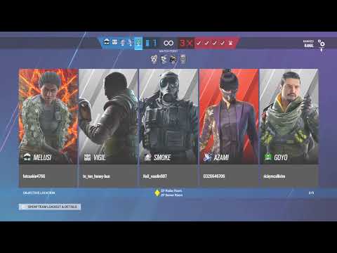 R6 kali+thermite/goyo+castle no commentary sponsored by dicktees.org