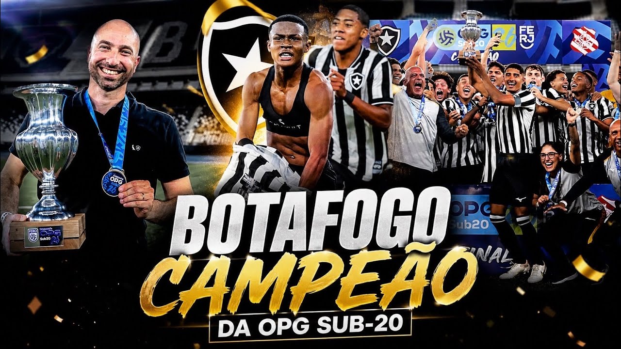 VÍDEO | Entrevistas exclusivas com os campeões do Torneio OPG Sub-20 pelo Botafogo