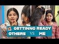 GETTING READY OTHERS VS ME || Niha Sisters Clips || Telugu || Comedy || Clip 35