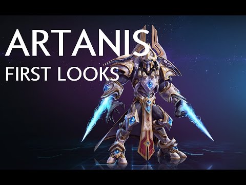 Heroes of the Storm - Artanis First Look!